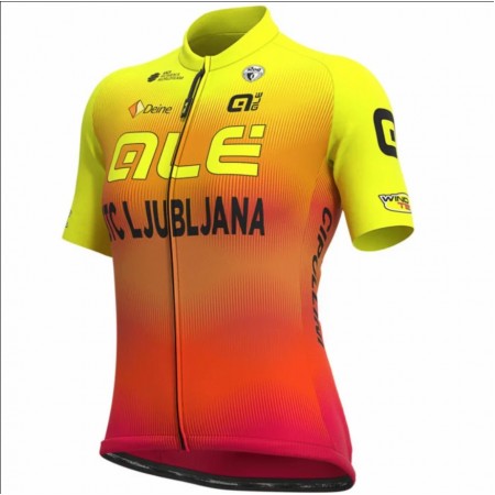 Radtrikot kurzarm 2020 Ale BTC Ljubljana Damen N001